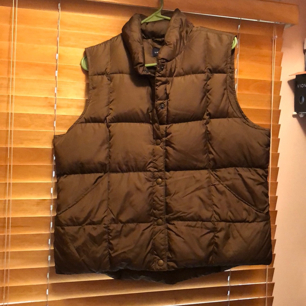 Lands End Down vest